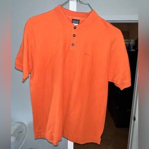 Orange Patagonia polo size L